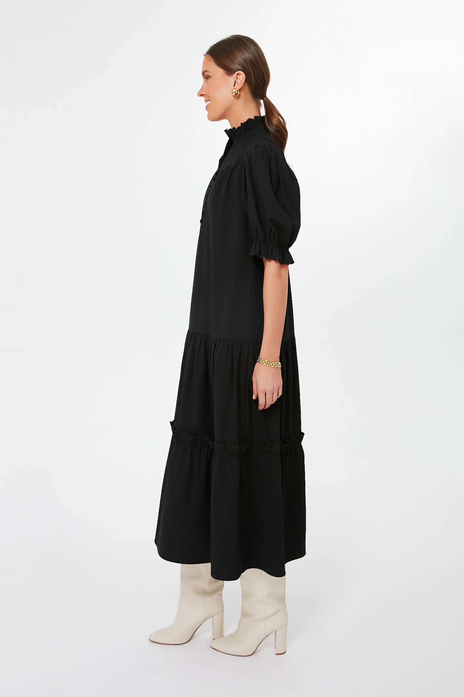 Black Selena Maxi Dress 3 Black Selena Maxi Dress - Image 3