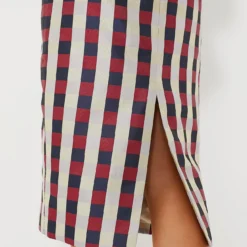 Bordeaux Check Jacquard Cynthia Skirt -Outlet Toggify Store OQ185K9DZZzUdXFVIRu3sn8Q77BZwpSd 1