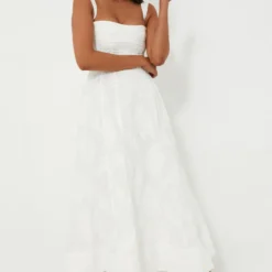 Cloud Jacquard Emilia Dress