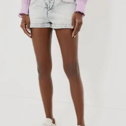 Isabel Marant Etoile Light Blue Jovany Shorts
