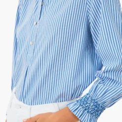 Blue And White Stripe Teagan Popover Top -Outlet Toggify Store PgQhToX3HU7yz8zvcgeTPq3jR8ysfAWv 1 scaled