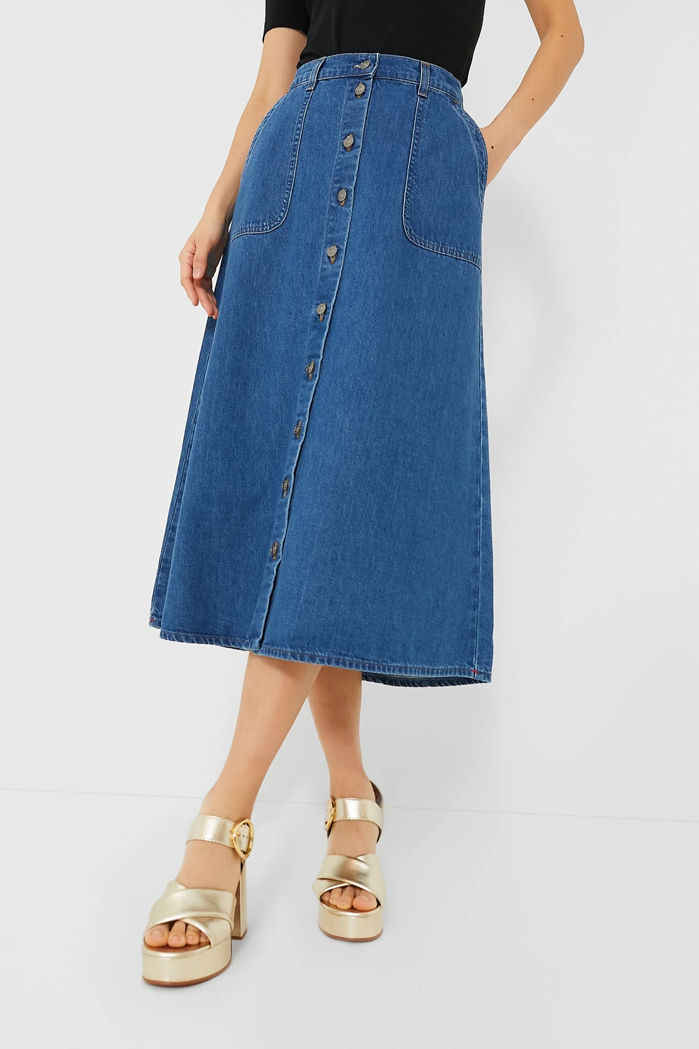 Maritime Gerri Denim Skirt 1 Maritime Gerri Denim Skirt