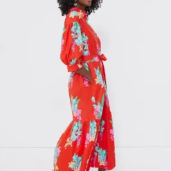 Red Algeria Bianca Cotton Dress -Outlet Toggify Store PoNDXi8VHsHcPX1VTOexVRxqhcaiHwBi 1