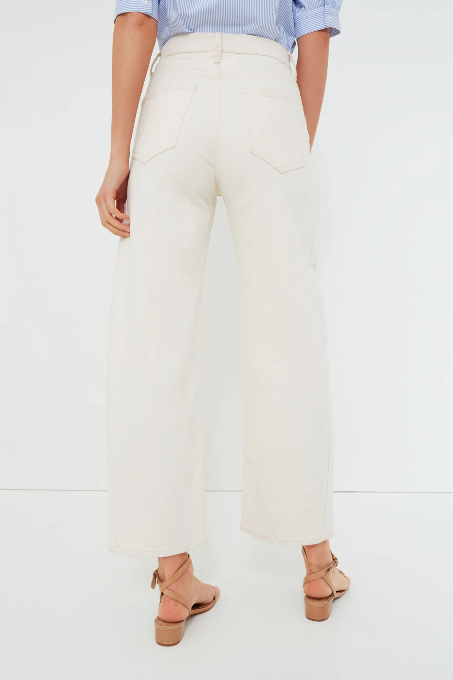 MOTHER Act Natural The Half Pipe Ankle 5 MOTHER Act Natural The Half Pipe Ankle - Image 5