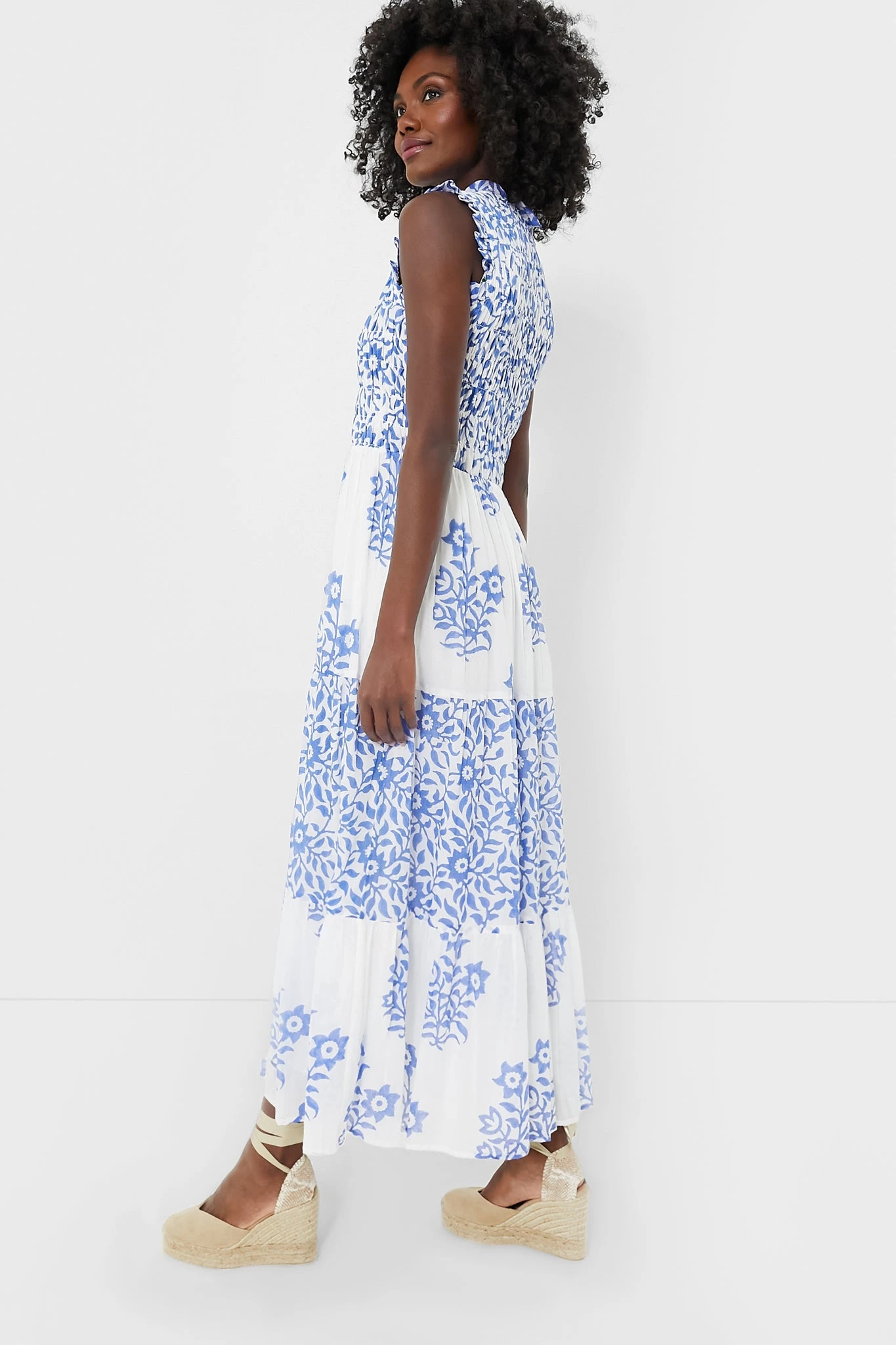 Jakarta Peri Sleeveless Smocked Maxi 3 Jakarta Peri Sleeveless Smocked Maxi - Image 3