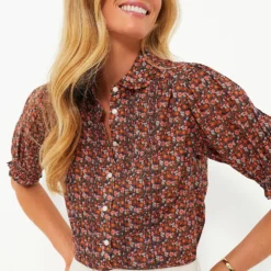 Cardinal Ditsy Gemma Blouse