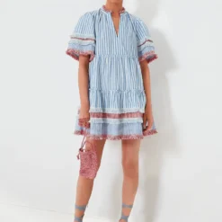 Savannah Stripe Crawford Dress