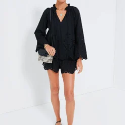 Tangier Border Embroidered Nero Jasper Shorts -Outlet Toggify Store USEzPU6UxL64wRrdCCHF2h7URJcRP3cA 1 scaled