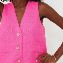 Hot Pink Textured Myla Romper 10 Hot Pink Textured Myla Romper -Outlet Toggify Store Uj0VPRBQ0xpc7lD20rtEqUJwHsm80XfP 1