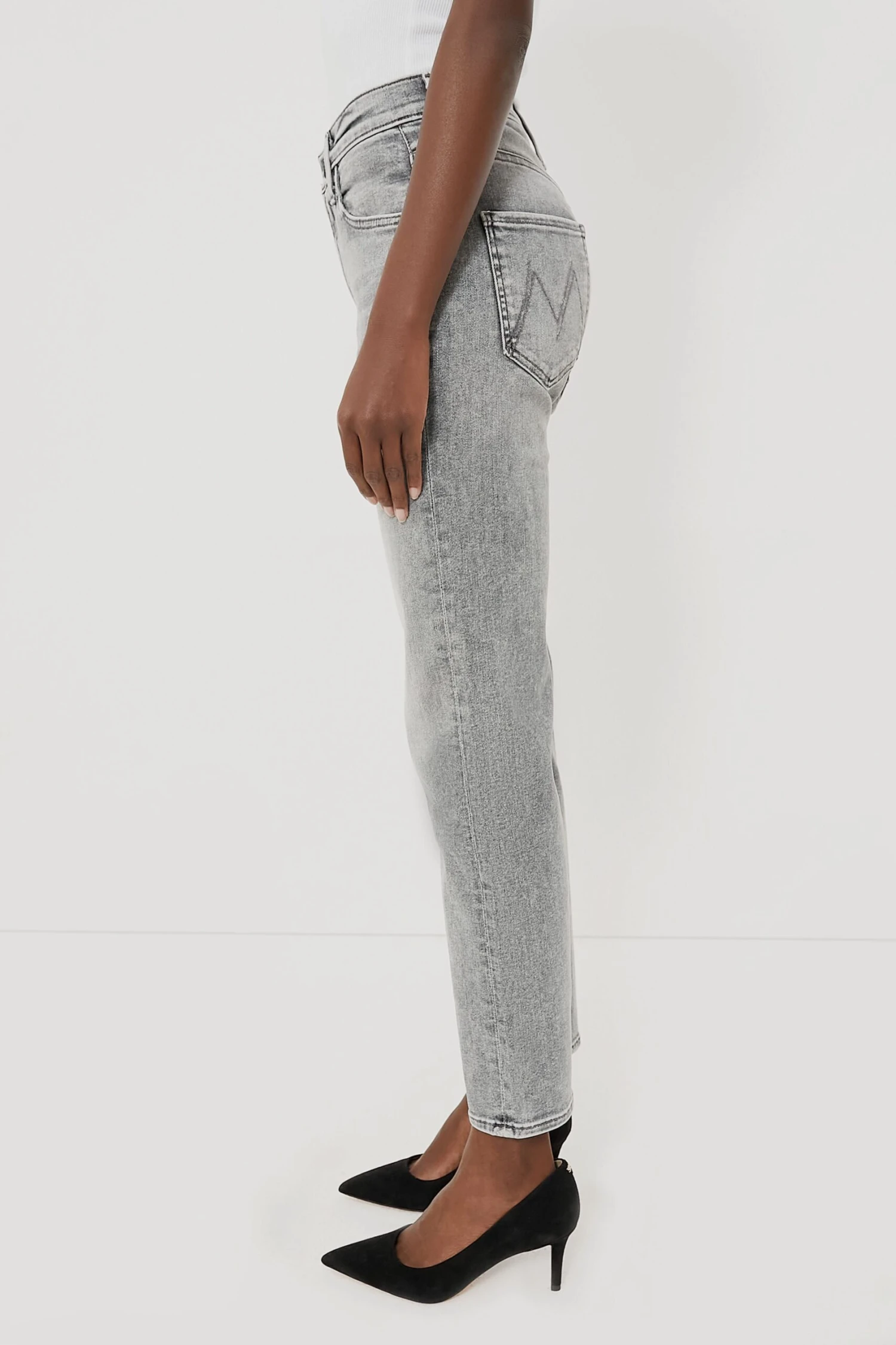 MOTHER Northern Lights High Waisted Rider Ankle 3 MOTHER Northern Lights High Waisted Rider Ankle - Image 3