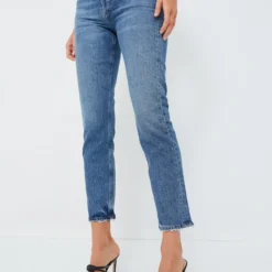 AGOLDE Moor Riley Long High Rise Straight