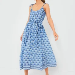 Indian Flower Siesta Dress