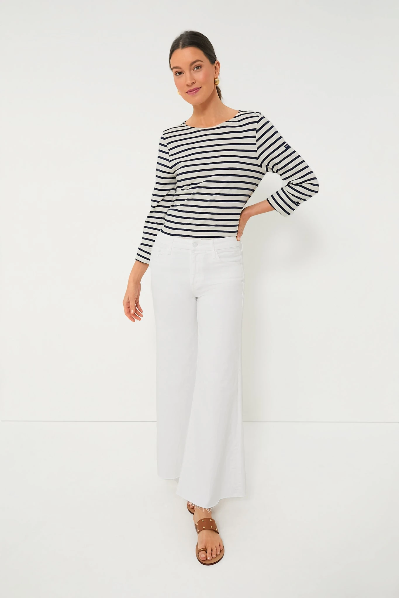 SAINT JAMES Neige-Marine Minquiers Moderne Shirt 7 SAINT JAMES Neige-Marine Minquiers Moderne Shirt - Image 7