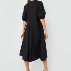Ganni Black Cotton Poplin V-Neck Long Dress 9 Ganni Black Cotton Poplin V-Neck Long Dress -Outlet Toggify Store VsA4f8cJiN6U1fByuHKvaqahHhBbD6iO 1 scaled