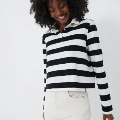 The White Black And Cream Mini Rugby