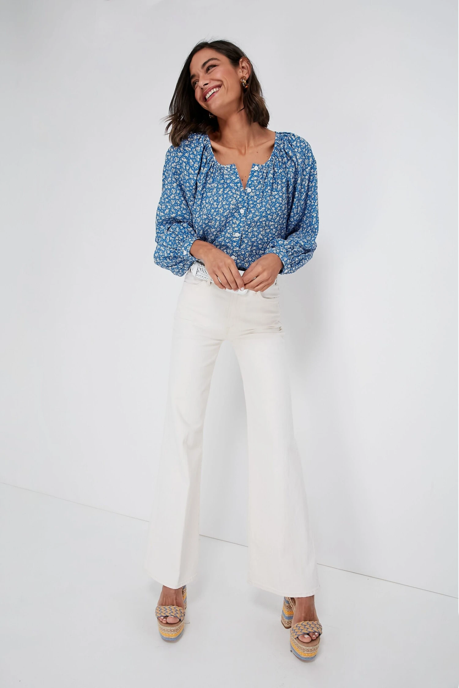 Pablo Flowers Frances Blouse 2 Pablo Flowers Frances Blouse - Image 2