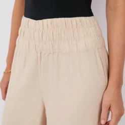 Sand Air Linen Smocked Pants -Outlet Toggify Store aIr2JlYwToyZP884xpaW2lru6JnaulVC 1 scaled