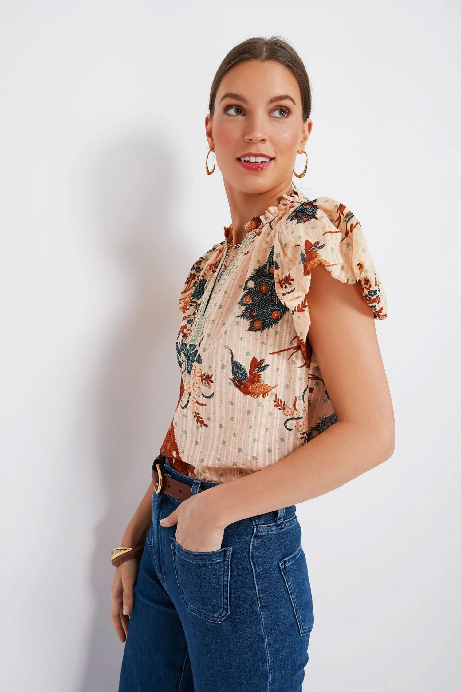 ULLA JOHNSON Egret Kai Top 5 ULLA JOHNSON Egret Kai Top - Image 5