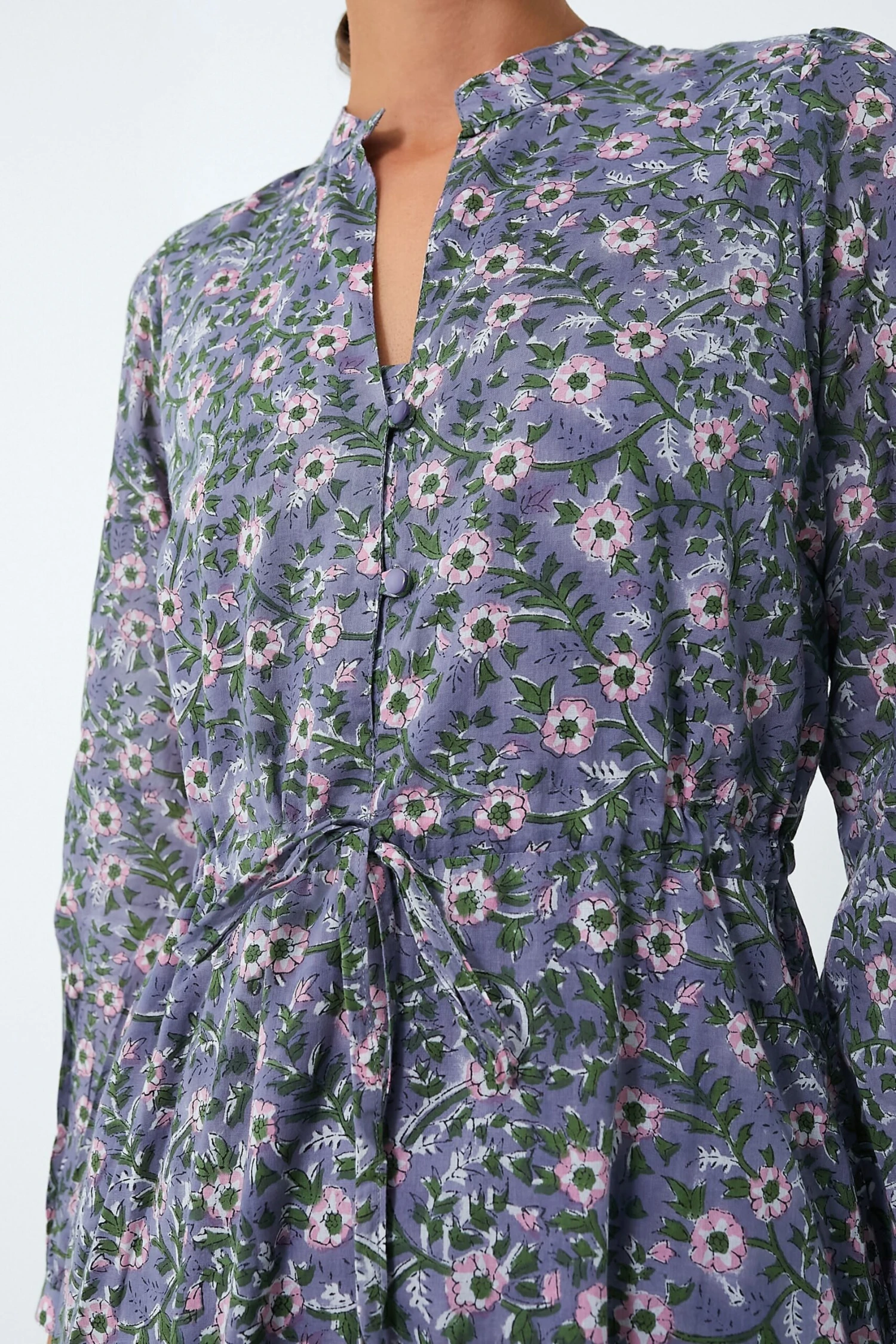 Midnight Wildflower Organic Frances Dress 3 5 Midnight Wildflower Organic Frances Dress 3 - Image 5