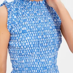 Campania Blue Sleeveless Smocked Maxi Dress -Outlet Toggify Store bOZDYXvYMkC5QJuALReZDmjx9pZchMPv 1