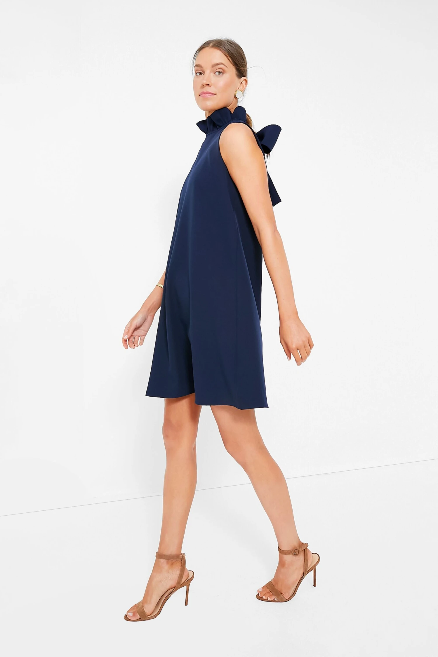 Navy Blythe Dress 6 Navy Blythe Dress - Image 6