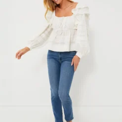 Farm Rio Off-White Squared Neckline Long Sleeve Blouse -Outlet Toggify Store bXP0dVVw6AG656zJrf5ita6YCpNvMkhU 1 scaled