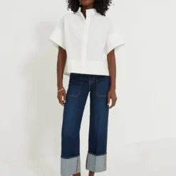 Veronica Beard Dusted Oxford Dylan High Rise Straight Leg With Cuff 13 Veronica Beard Dusted Oxford Dylan High Rise Straight Leg With Cuff -Outlet Toggify Store bm4Q8EdHYqZvzPxEw7DUu9Z9VmWpAK9k 1