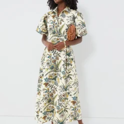 Sharp Floral Delaney Dress