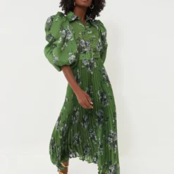 Plisse Maxi Dress -Outlet Toggify Store dHLMtd2GLwI3iM2YfGLXqVCijL6fSQNZ 1