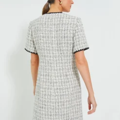 White Tweed Josephine Dress 12 White Tweed Josephine Dress -Outlet Toggify Store dhLaPjgSxLcMV28IWfZDcEfPm1QvhAQ3 1 scaled