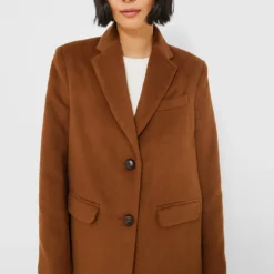 Walnut Wool Cashmere Atelier Blazer -Outlet Toggify Store eSAT8oSO5CW12OUrOkTtr311IQapRq8M 1