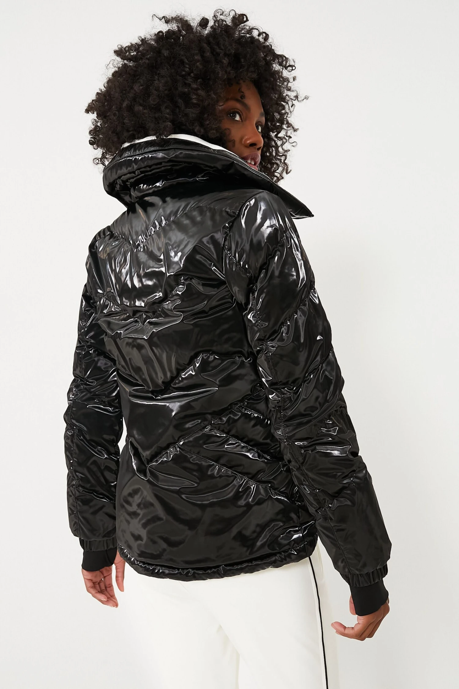 Black Liquid Ski Duvet Jacket 4 Black Liquid Ski Duvet Jacket - Image 4