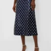 Baum Und Pferdgarten Navy Dotted Sequence Jily Skirt