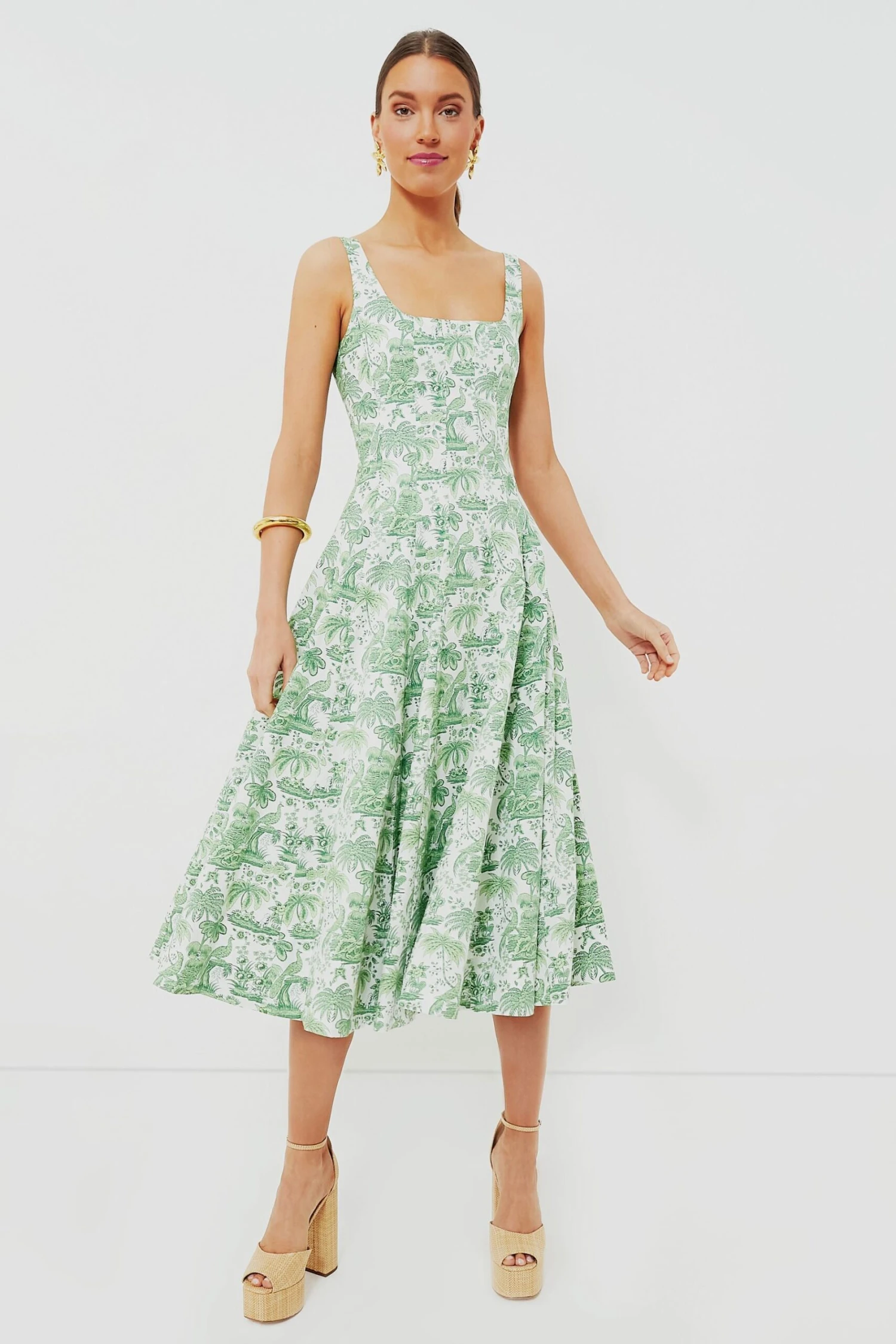 Staud Clover Toile Wells Dress 1 Staud Clover Toile Wells Dress