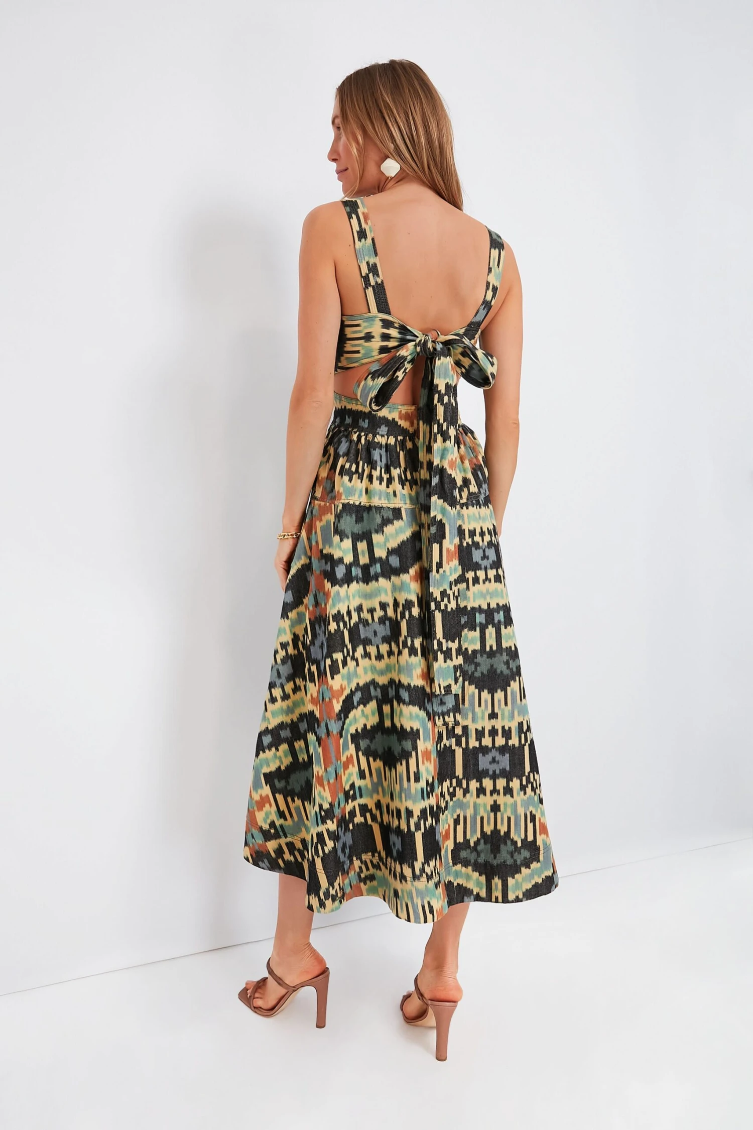 ULLA JOHNSON Honey Onyx Sarika Dress 4 ULLA JOHNSON Honey Onyx Sarika Dress - Image 4
