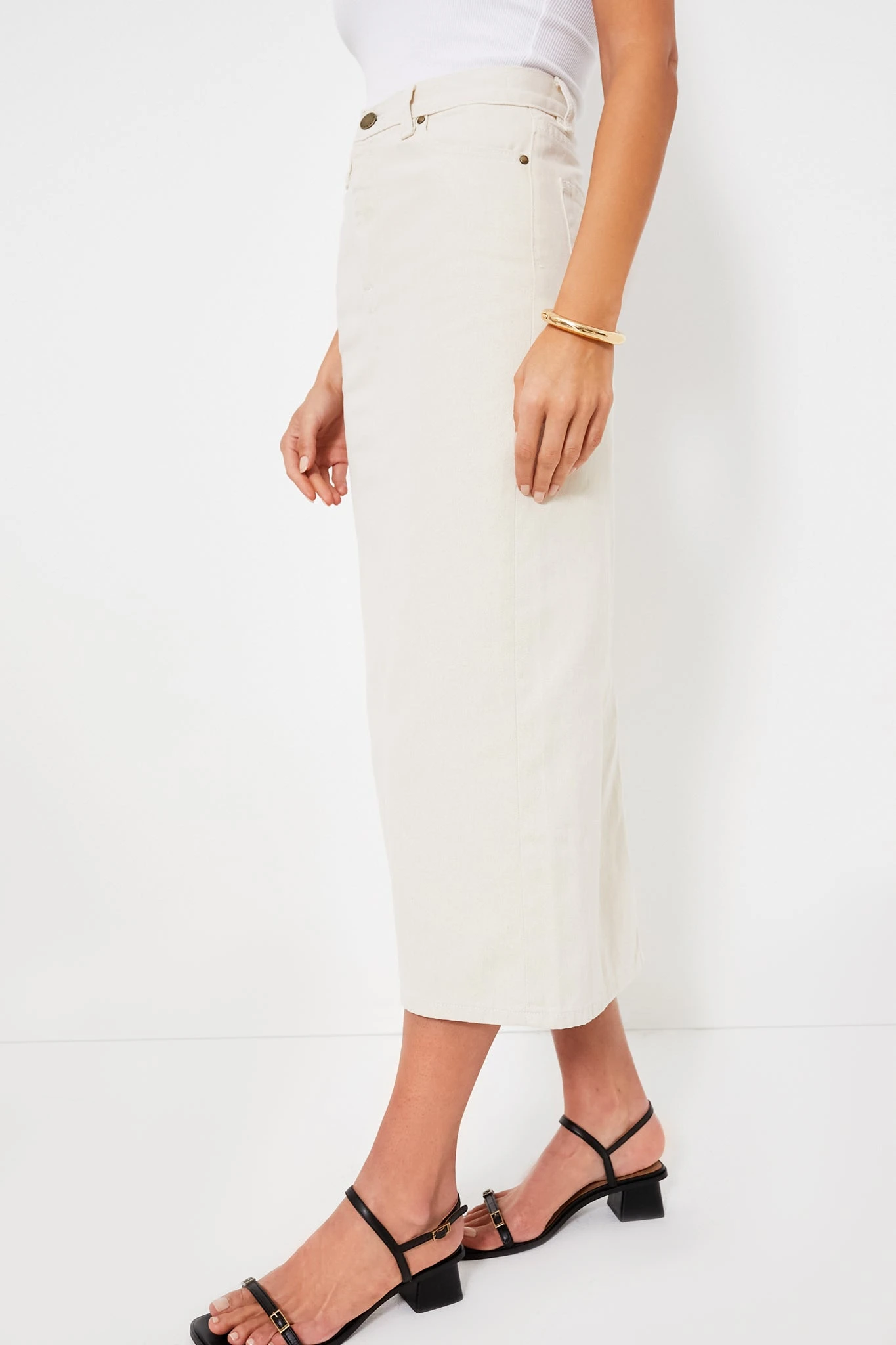 Natural Column Skirt 3 Natural Column Skirt - Image 3