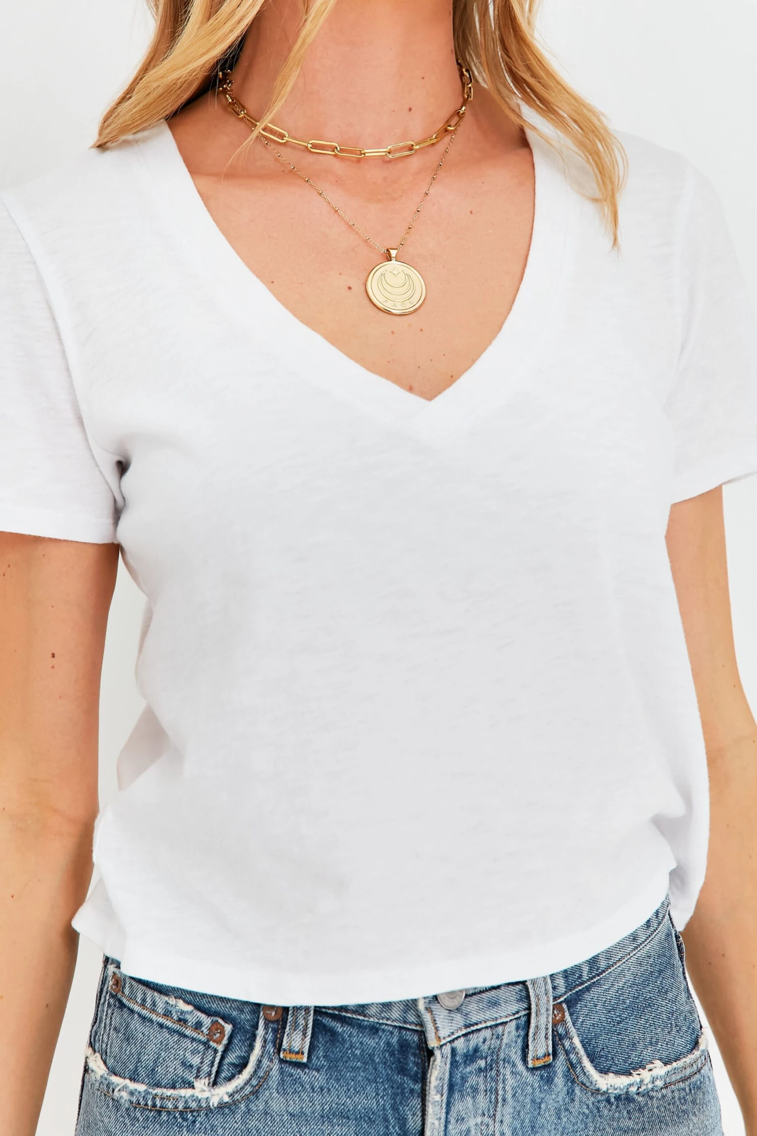 White Jaelyn Tee 5 White Jaelyn Tee - Image 5