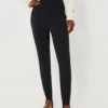 Black Aurora Skinny Stirrup Race Pant