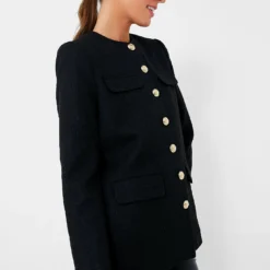 Black Tweed Jennings Jacket -Outlet Toggify Store igMsb1mXzD4P4wncVBpAyFenkG3aGafl 1