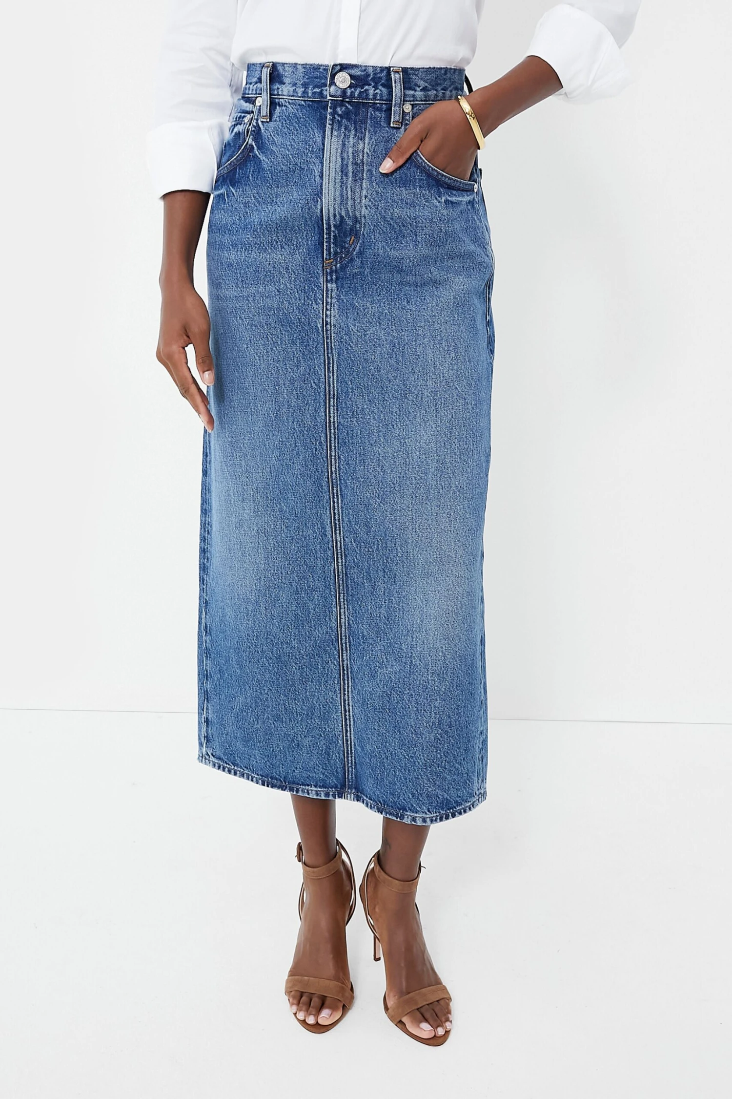 CITIZENS OF HUMANITY Daru Peri Pencil Skirt 1 CITIZENS OF HUMANITY Daru Peri Pencil Skirt