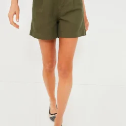 Puglia Olive Twill Short