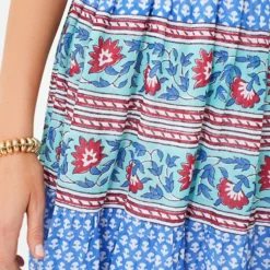 Campania Blue Sleeveless Smocked Maxi Dress -Outlet Toggify Store joN4LqpQjndI9Z5cFL6FGXtvnIdiHunE 1 scaled