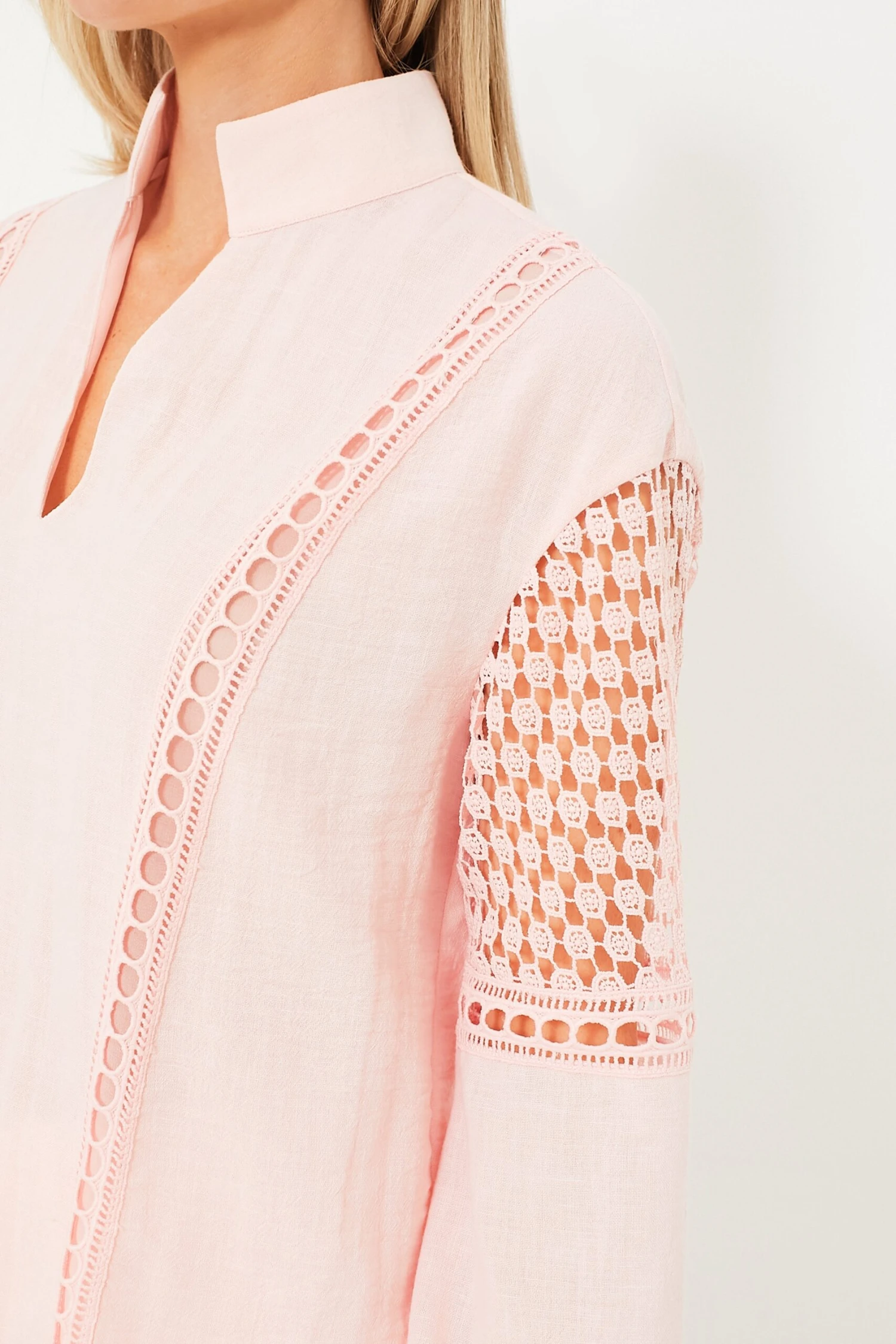 Pink Salt Eyelet Jane Blouse 5 Pink Salt Eyelet Jane Blouse - Image 5
