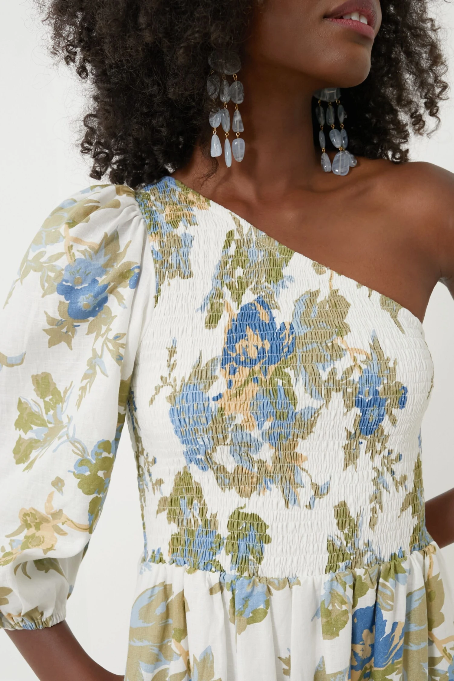 Ivory Escala Floral Anha Maxi Dress 5 Ivory Escala Floral Anha Maxi Dress - Image 5