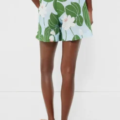 Green Waterlily Bizzy Linen Shorts 9 Green Waterlily Bizzy Linen Shorts -Outlet Toggify Store kUYdV2NaWWJP5R3FkTU02YTHcbZHyM1r 1