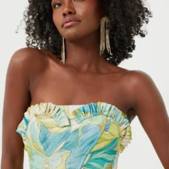 Blue Janis Strapless Midi Dress -Outlet Toggify Store kcE2jvXUbxIQTOnS3JMWNGXPzzXJKh1A 1