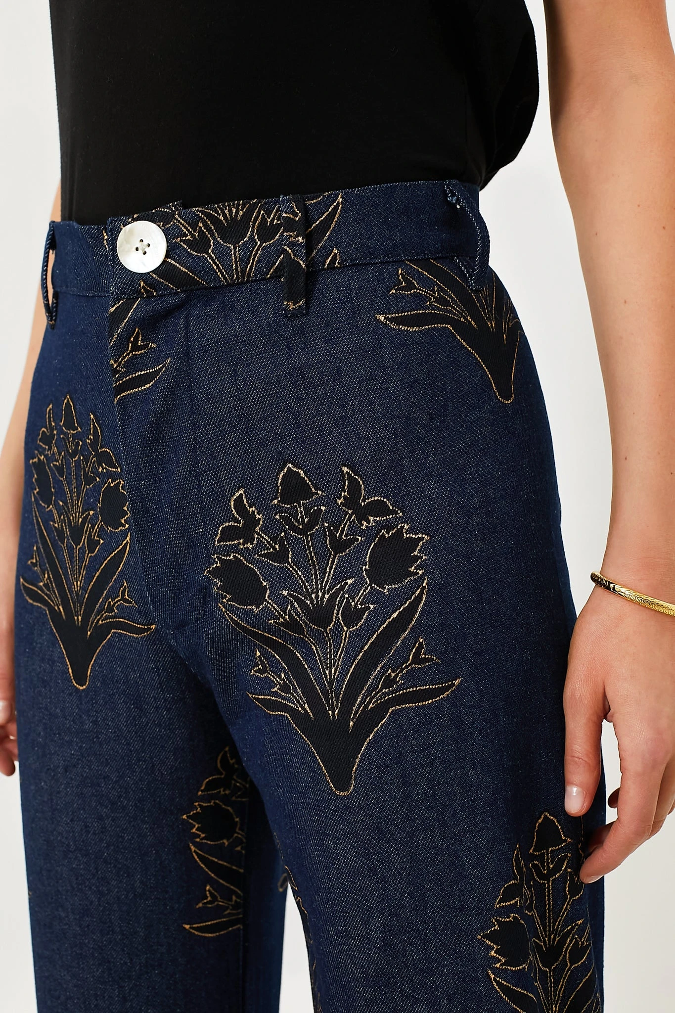 Palladio Denim Disco Pants 5 Palladio Denim Disco Pants - Image 5