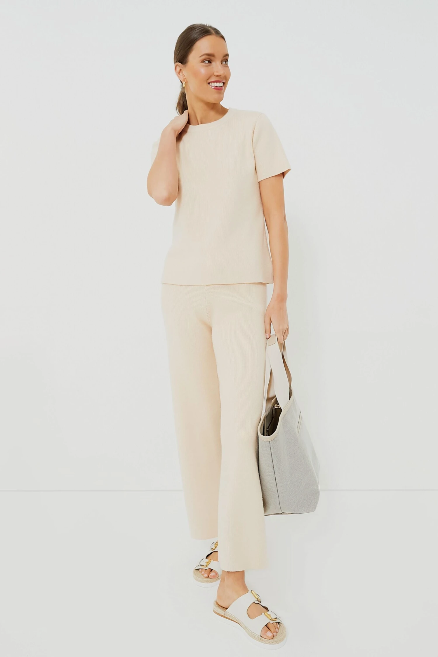 Wide Leg Sundays Knit Pants 6 Wide Leg Sundays Knit Pants - Image 6