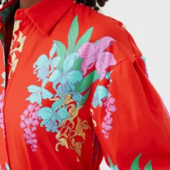 Red Algeria Bianca Cotton Dress -Outlet Toggify Store mcxLVCBqiSfo9kUjpHBbHmfB3MwRCaxk 1