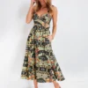ULLA JOHNSON Honey Onyx Sarika Dress